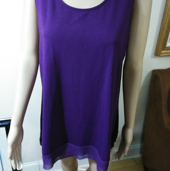 Coldwater Creek Tops - Coldwater Creek purple Tunic